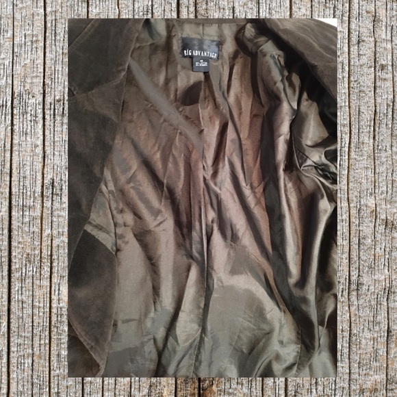 70’s brown corduroy blazer/jacket Single button up - Picture 10 of 12